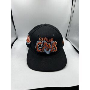 Cleveland Cavs New Era NBA Adjustable Hat Black Baseball‎ Cap